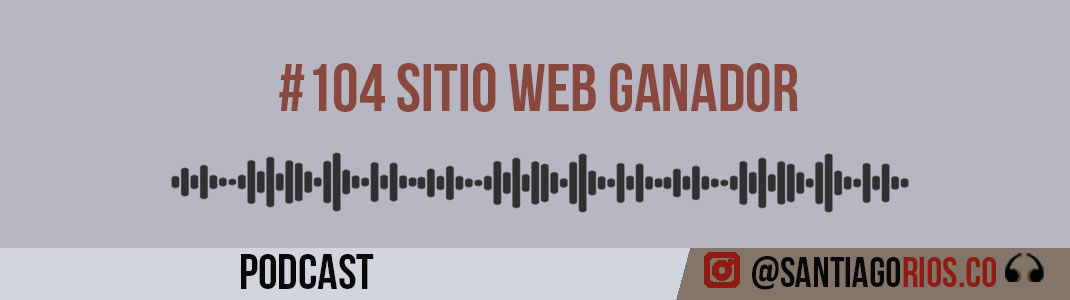 sitio web ganador