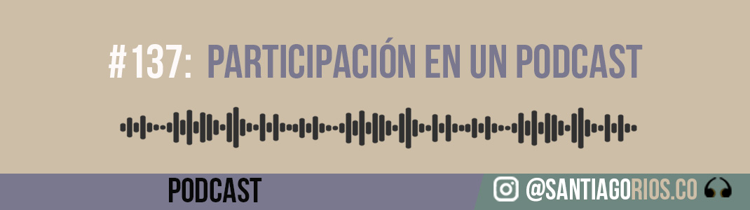 participacion en un podcast